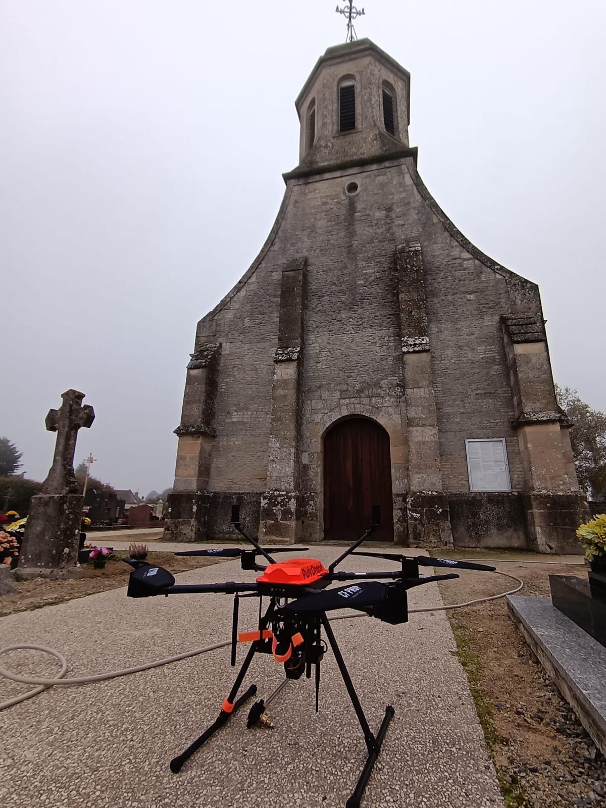 Nettoyage drone - Intervention 12